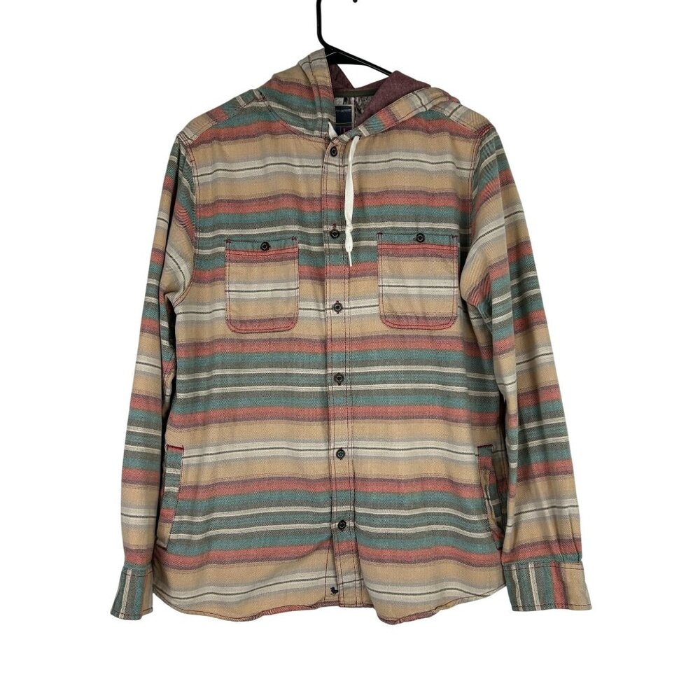 Striped Hooded Jacket for Men